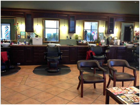 Photo of Open Inside View of Friendly Barber